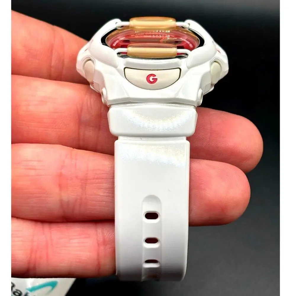 Casio Baby-G BG169R-7D White Pink Digital 200M Women’s Watch NWT